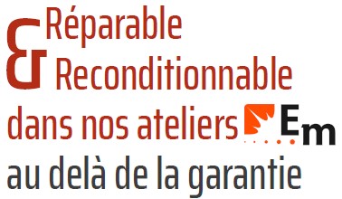 Batterie réparable avec pièce de rechange stocké en France 